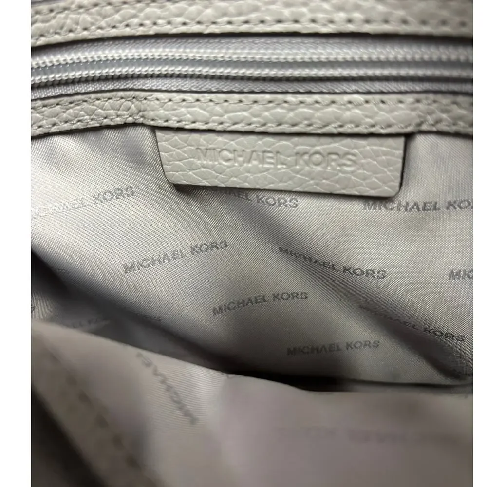 Michael Kors leather silver